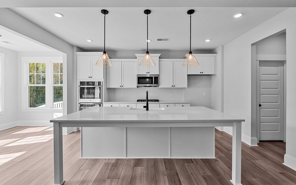 Furnished interior view inside a new home in Hanes Lake, Winston-Salem (Image 9).