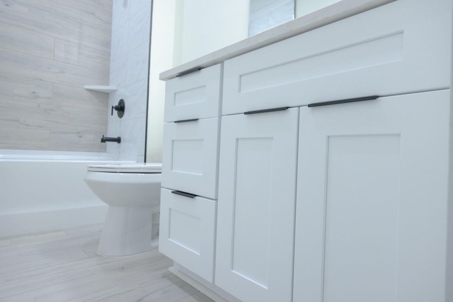 Close-up of interior finishes inside a home in , North Charleston (Image 23).