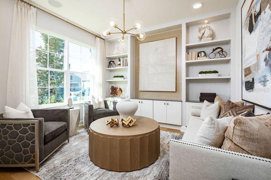 Furnished interior view inside a new home in Ravencliffe, Oviedo (Image 13).