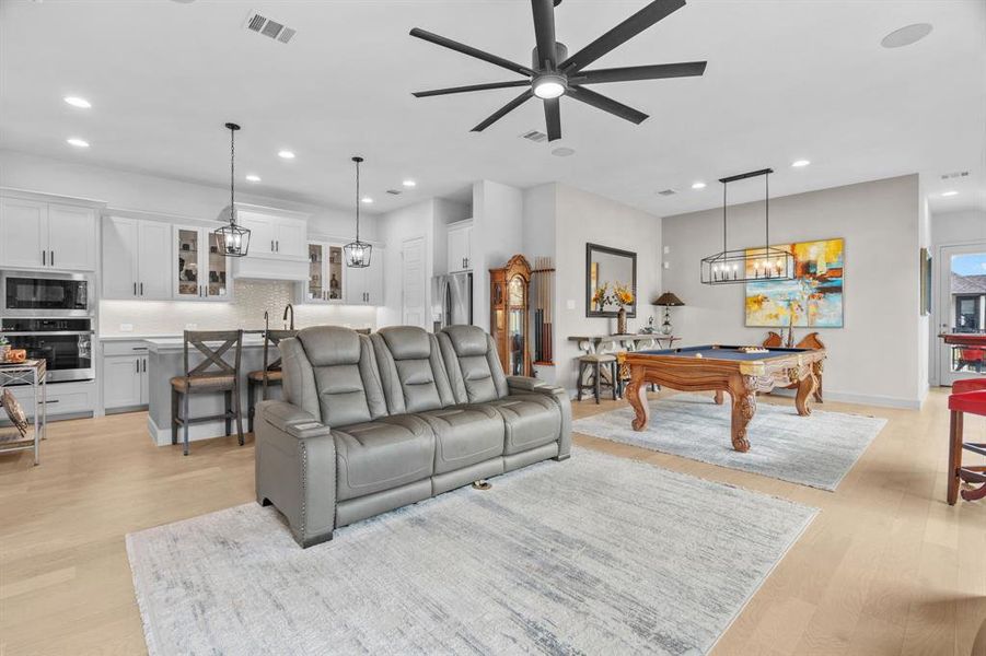 Furnished interior view inside a new home in , Fort Worth (Image 10).