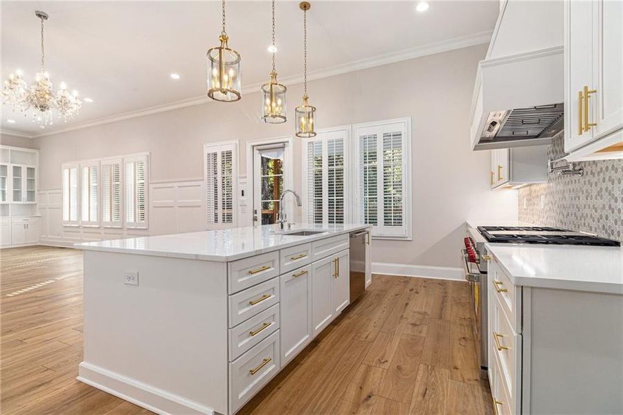 Furnished interior view inside a new home in , Brookhaven (Image 7).