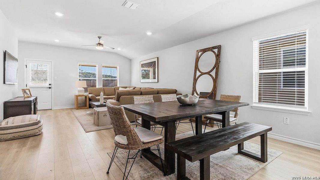 Furnished interior view inside a new home in The Birch at Spencer Ranch, Boerne (Image 28).