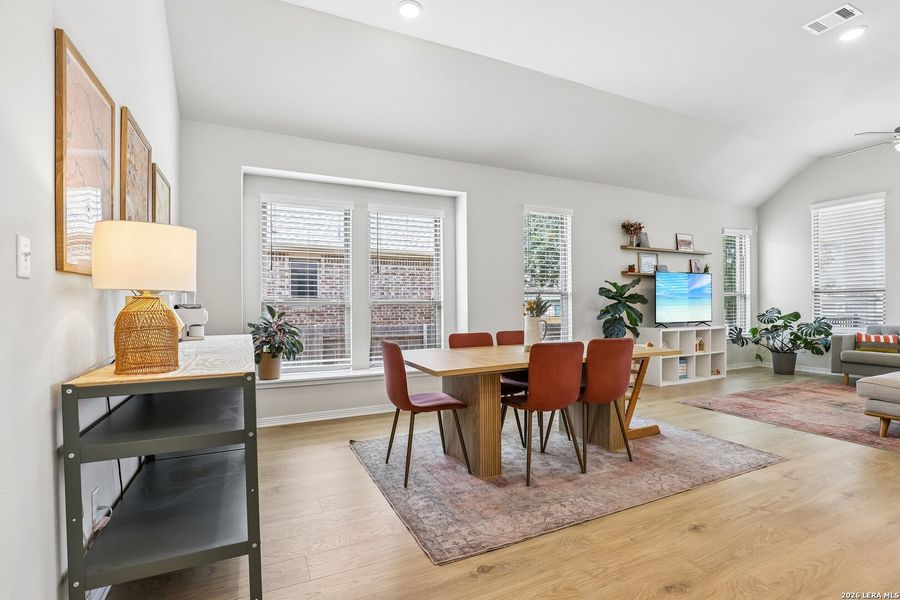 Furnished interior view inside a new home in , San Marcos (Image 31).