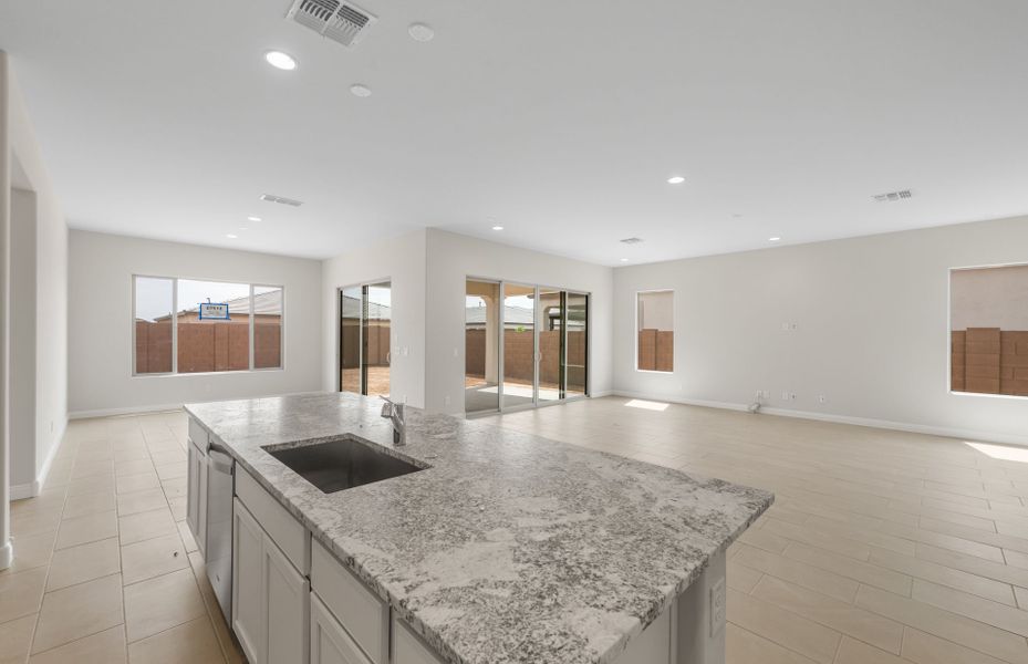 Furnished interior view inside a new home in Artisan at Asante, Surprise (Image 12).