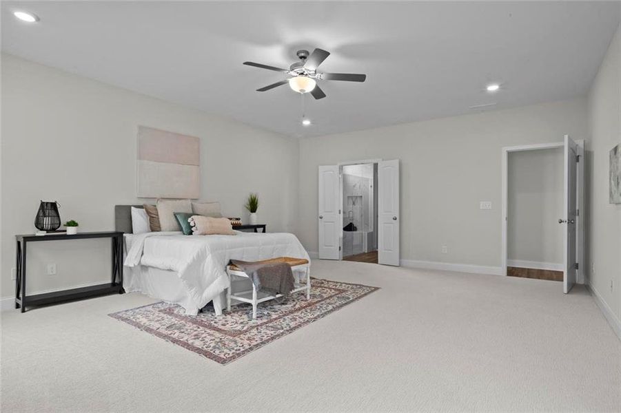 Furnished interior view inside a new home in Stratford at NatureWalk, Dallas (Image 15).