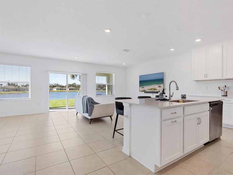 Furnished interior view inside a new home in Summerwoods, Parrish (Image 8). Furnished interior view inside a new home in Summerwoods, Parrish (Image 8).