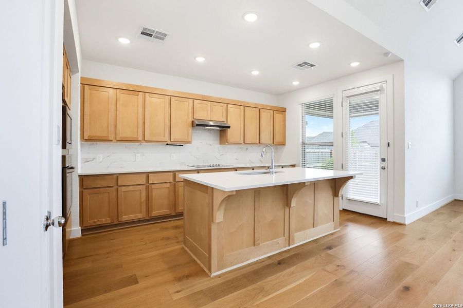 Furnished interior view inside a new home in Alsatian Oaks, Castroville (Image 7).
