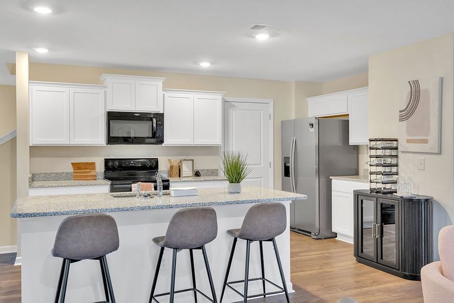 Representative furnished interior of a home built from the Elston by D.R. Horton in Johnson Farms, Greeneville (Image 8).