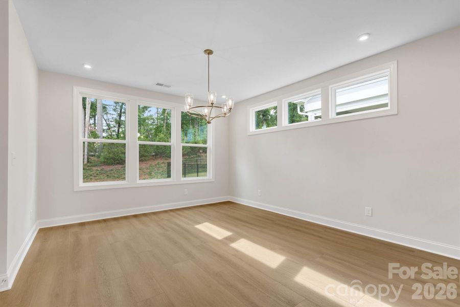 Spacious, unfurnished interior of a new home in , Charlotte (Image 28).