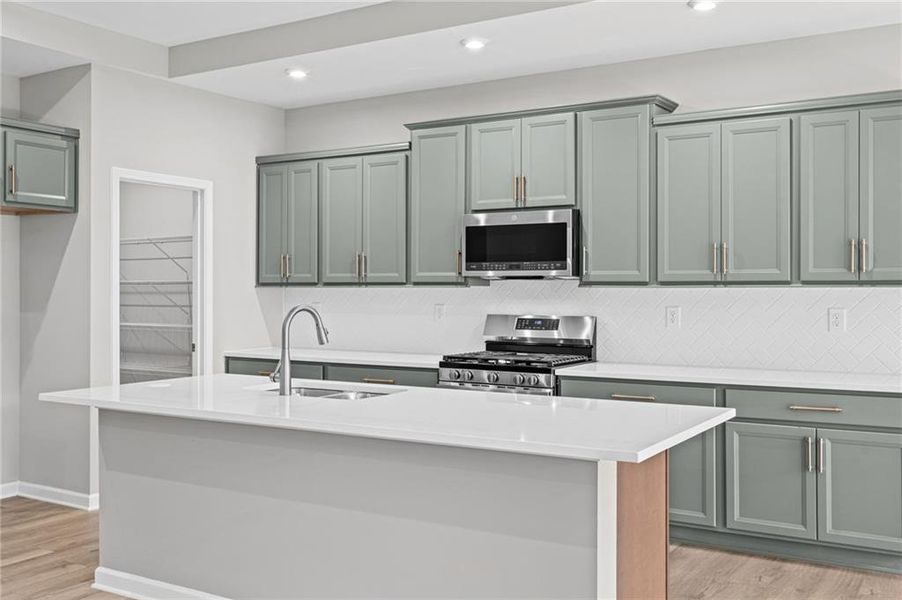 Furnished interior view inside a new home in Twin Lakes, Hoschton (Image 6).