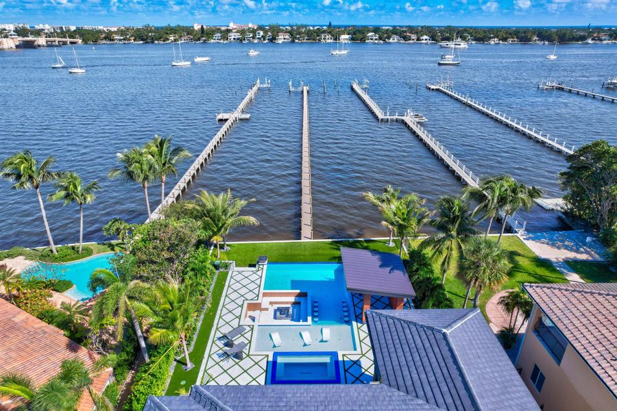 Front exterior of a new home in , Lantana, FL, highlighting curb appeal (Image 31).