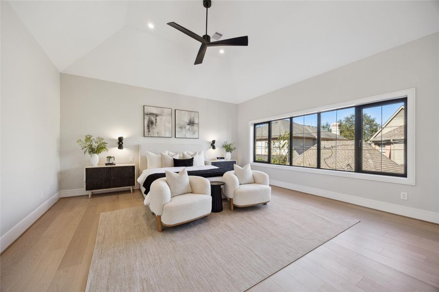 Furnished interior view inside a new home in , West University Place (Image 14).