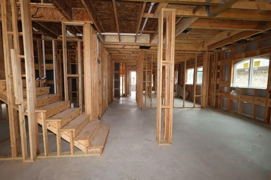 Spacious, unfurnished interior of a new home in The Highlands 55' - Encore Collection, Porter (Image 8). Spacious, unfurnished interior of a new home in The Highlands 55' - Encore Collection, Porter (Image 8).