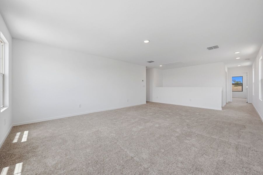 Representative unfurnished interior of a home built from the Pecan by Mattamy Homes in Baker Farms, Phoenix (Image 22).