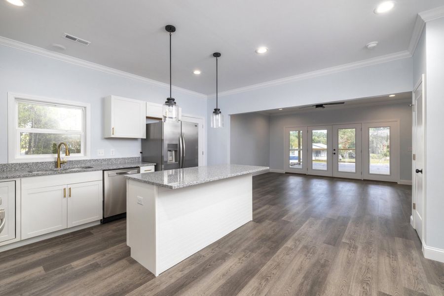 Furnished interior view inside a new home in , Manning (Image 8).