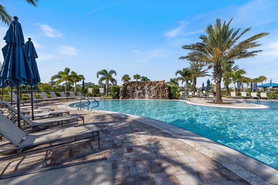 Front exterior of a new home in , Nokomis, FL, highlighting curb appeal (Image 21).