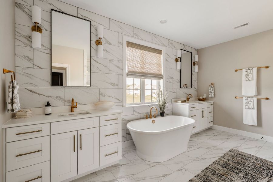 Furnished interior view inside a new home in Arbor Gate, Simpsonville (Image 3).