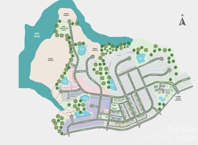 The Coves on Lake Wylie Site Map