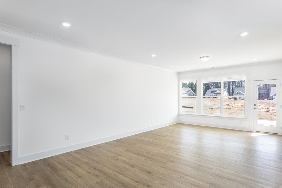 Spacious, unfurnished interior of a new home in The Enclave at Hidden Lake - 55+ Community, Youngsville (Image 15).