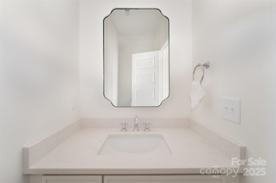 Half Bath off of living room