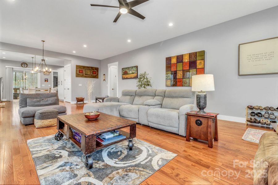 Furnished interior view inside a new home in , Hendersonville (Image 7).