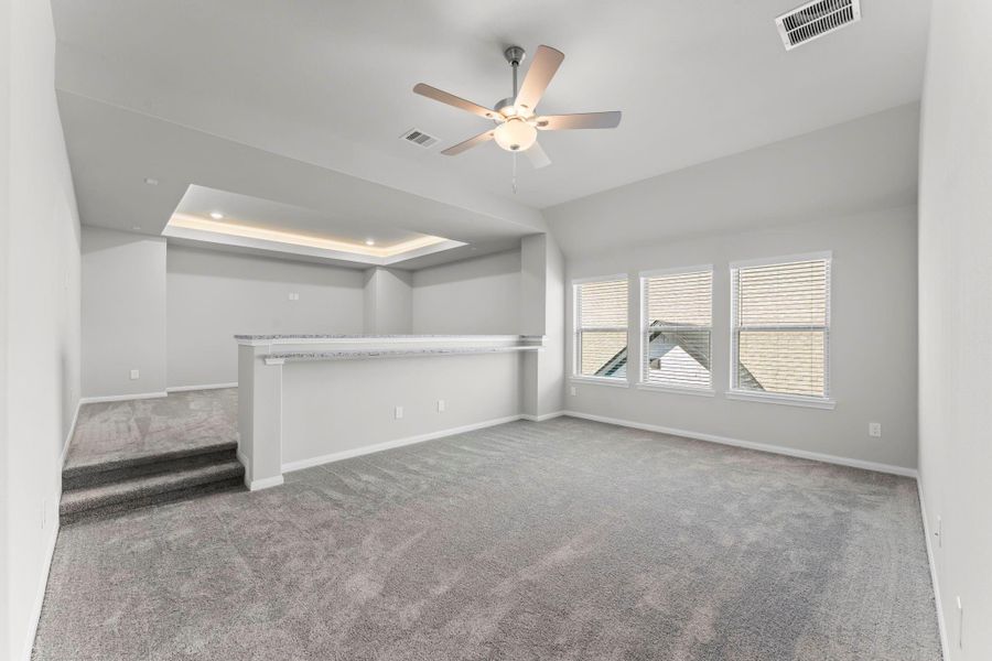 Spacious, unfurnished interior of a new home in The Highlands, Porter (Image 34). Spacious, unfurnished interior of a new home in The Highlands, Porter (Image 34).