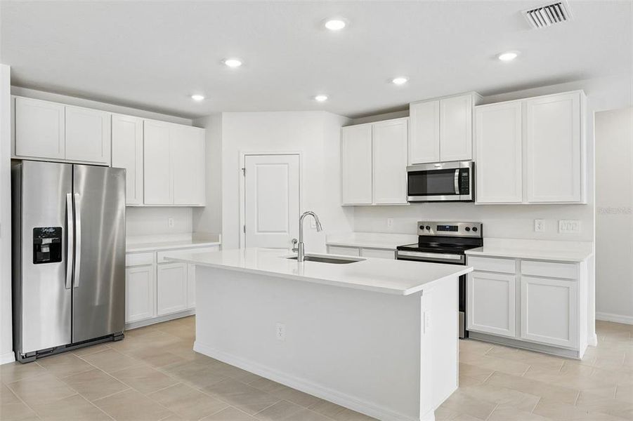 Furnished interior view inside a new home in Pine Ridge Meadows, Hudson (Image 12).
