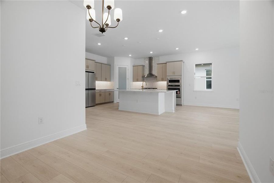 Spacious, unfurnished interior of a new home in Bella Collina, Montverde (Image 40).
