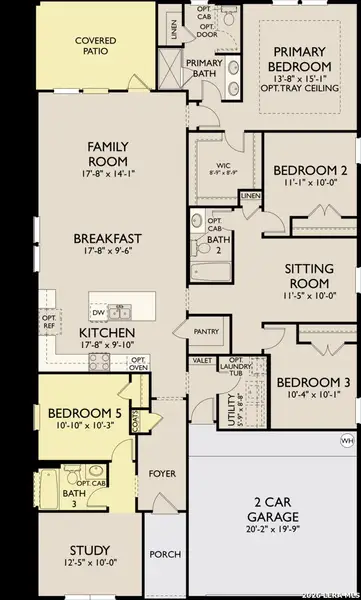 2D floor plan layout of this home in Hennersby Hollow, San Antonio, TX (Image 2). 2D floor plan layout of this home in Hennersby Hollow, San Antonio, TX (Image 2).