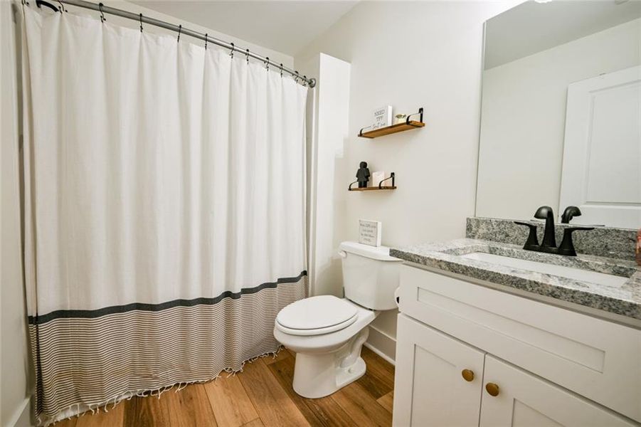 Furnished interior view inside a new home in , Monticello (Image 48).