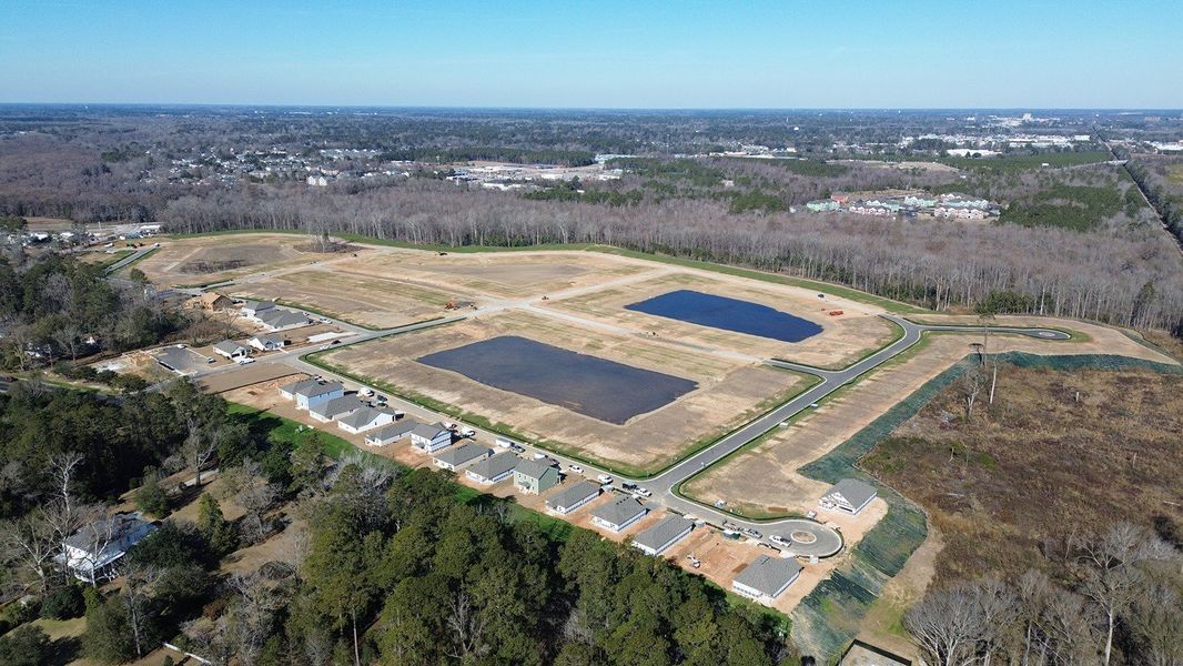 Site preparation for new homesites in The Bluffs at Mill Creek, Florence (Image 13).