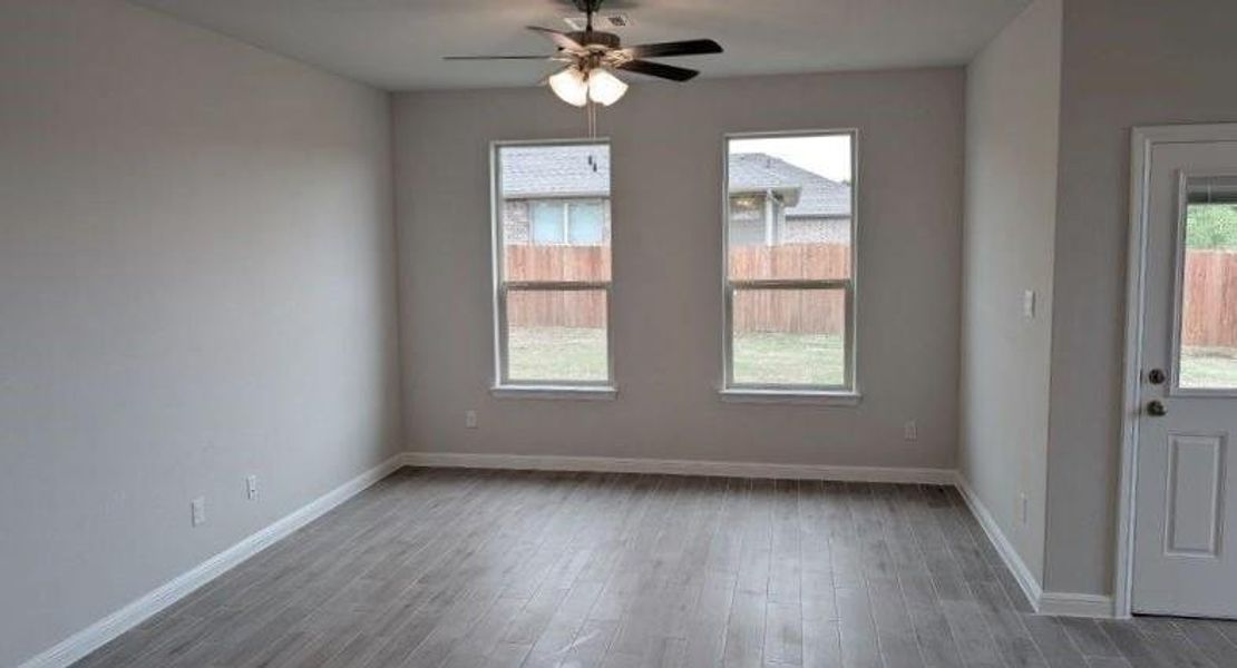 Spacious, unfurnished interior of a new home in Lankford Farms, Cleburne (Image 9). Spacious, unfurnished interior of a new home in Lankford Farms, Cleburne (Image 9).