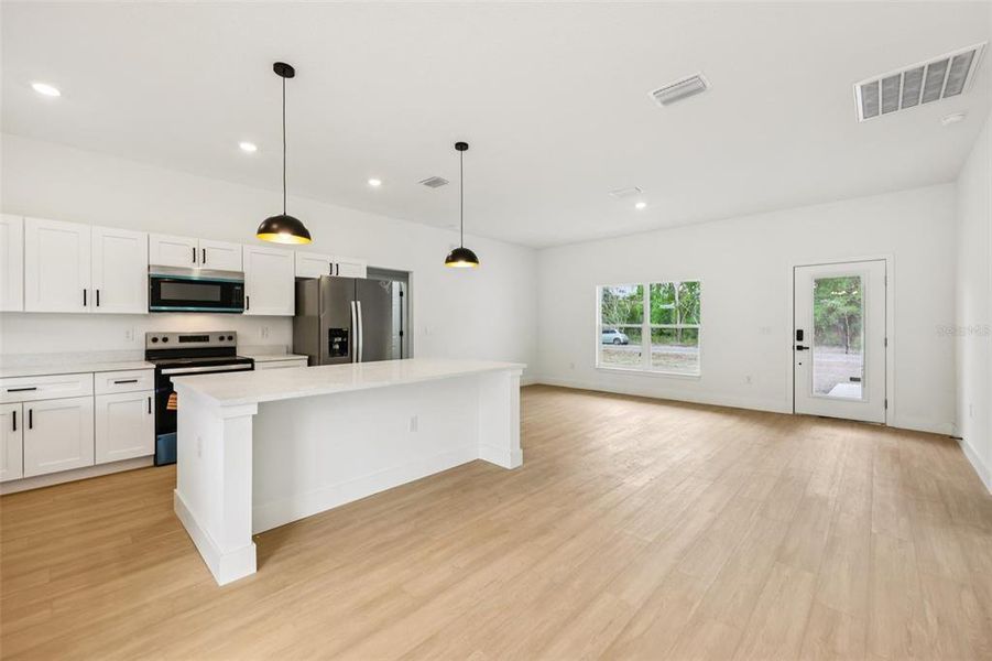 Furnished interior view inside a new home in , Ocklawaha (Image 11).