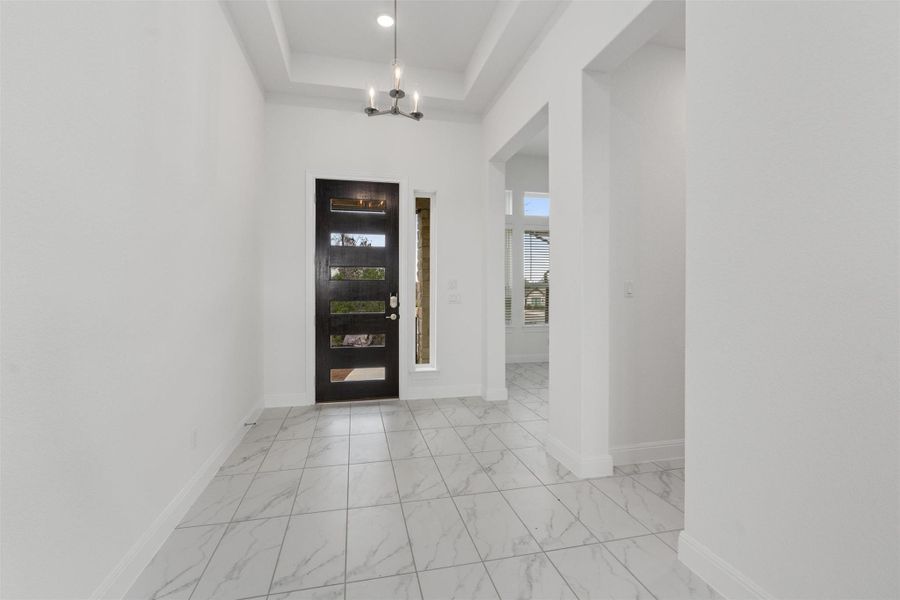 Spacious, unfurnished interior of a new home in Spicewood Trails, Spicewood (Image 23). Spacious, unfurnished interior of a new home in Spicewood Trails, Spicewood (Image 23).