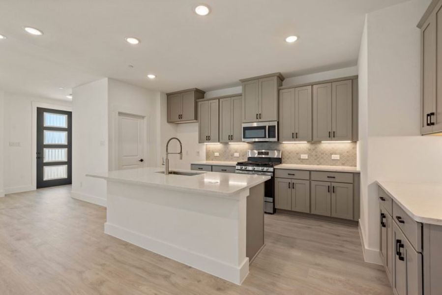 Furnished interior view inside a new home in Mosaic, Celina (Image 7).