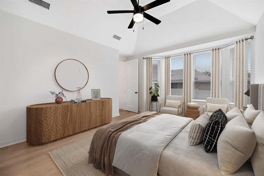 Furnished interior view inside a new home in Gateway Village - The Reserve: 45ft. lots, Denison (Image 9).