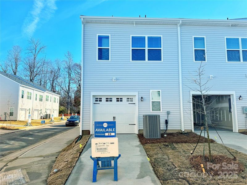 Rear-load garage - Actual Home