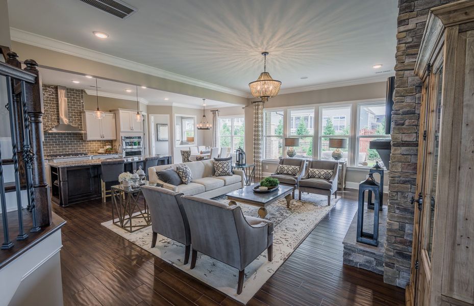 Open Concept Living in new home construction at Willow Ridge Nolensville (Williamson County)
