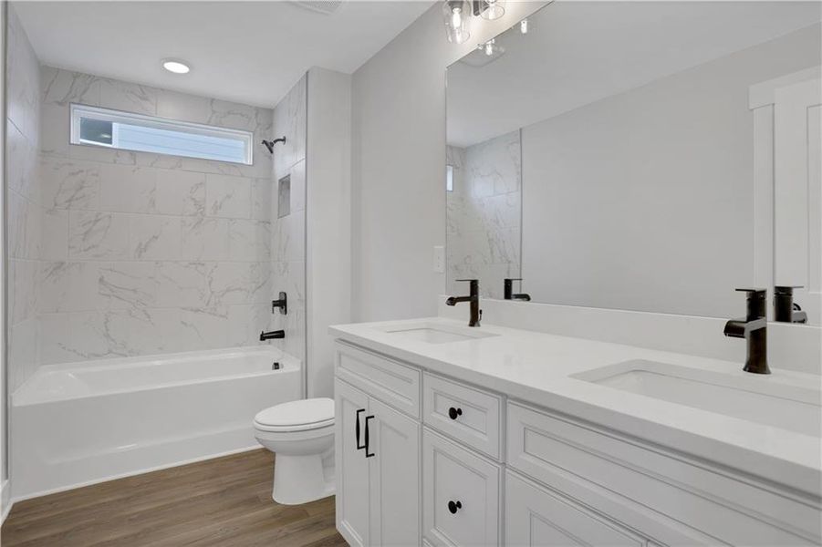 Furnished interior view inside a new home in Marble Tree, Ball Ground (Image 8).