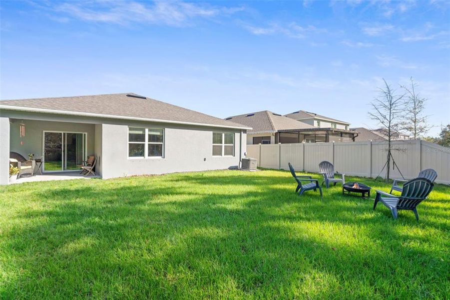Exterior details and patio area of a home in Oak Leaf Preserve, New Smyrna Beach (Image 32). Exterior details and patio area of a home in Oak Leaf Preserve, New Smyrna Beach (Image 32).