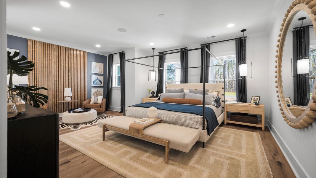 Furnished interior view inside a new home in Briley Pointe, Mount Pleasant (Image 5).