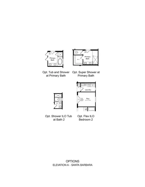2D floor plan layout of this home in Parkside, Avondale, AZ (Image 3).
