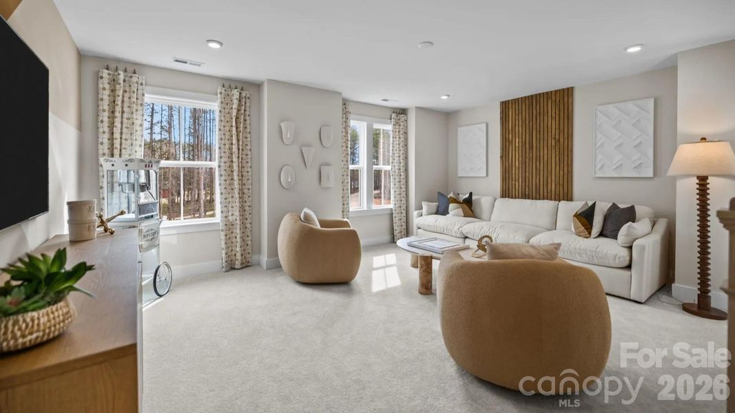 Loft/Bonus Room-REPRESENTATIVE of the layout Loft/Bonus Room-REPRESENTATIVE of the layout