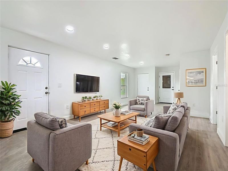 Furnished interior view inside a new home in , Haines City (Image 9). Furnished interior view inside a new home in , Haines City (Image 9).