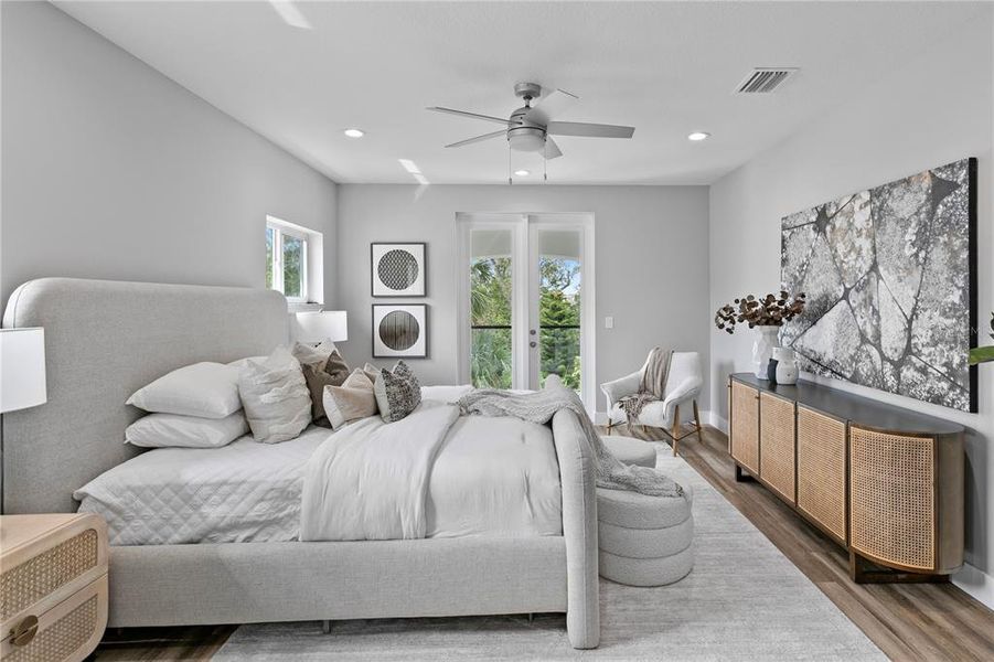 Furnished interior view inside a new home in , Dunedin (Image 15).