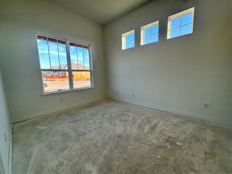 Actual progress of your home.