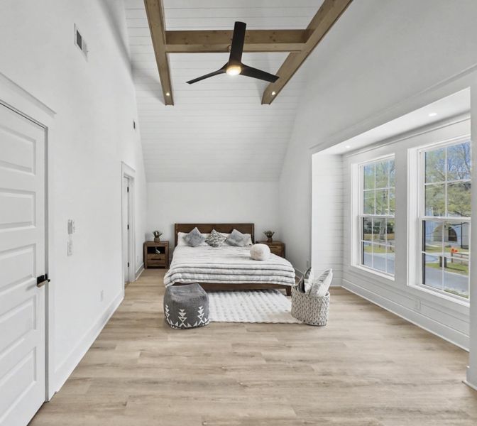 Furnished interior view inside a new home in , North Charleston (Image 47).