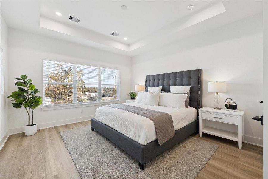 Furnished interior view inside a new home in , Houston (Image 20).