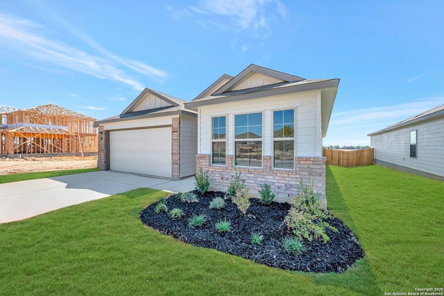 Exterior details and patio area of a home in Greenspoint Heights, Seguin (Image 17). Exterior details and patio area of a home in Greenspoint Heights, Seguin (Image 17).