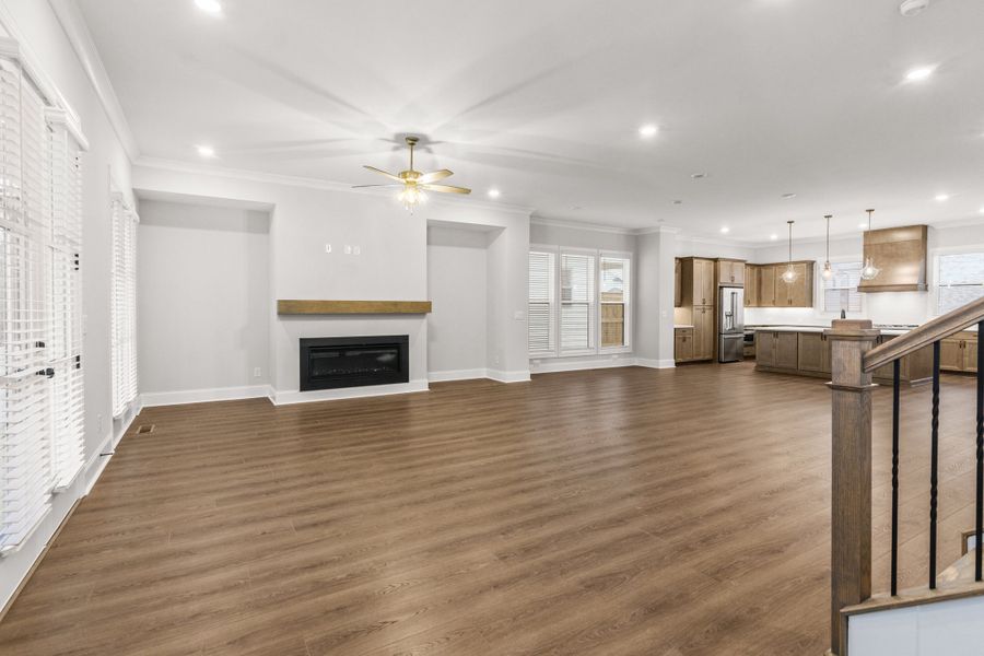 Representative unfurnished interior of a home built from the The Stanley by The Providence Group in Waterside Single Family, Peachtree Corners (Image 36). Representative unfurnished interior of a home built from the The Stanley by The Providence Group in Waterside Single Family, Peachtree Corners (Image 36).